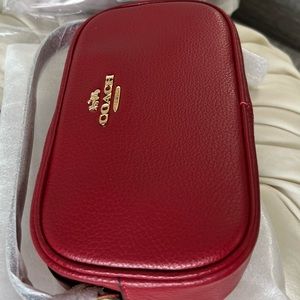NWT Coach mini bag. Mini Jamie (Authentic). Red
